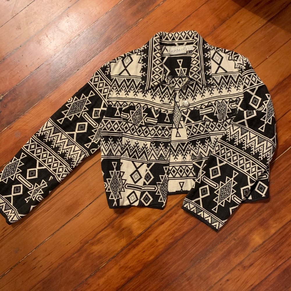 Vintage southwest print jacket